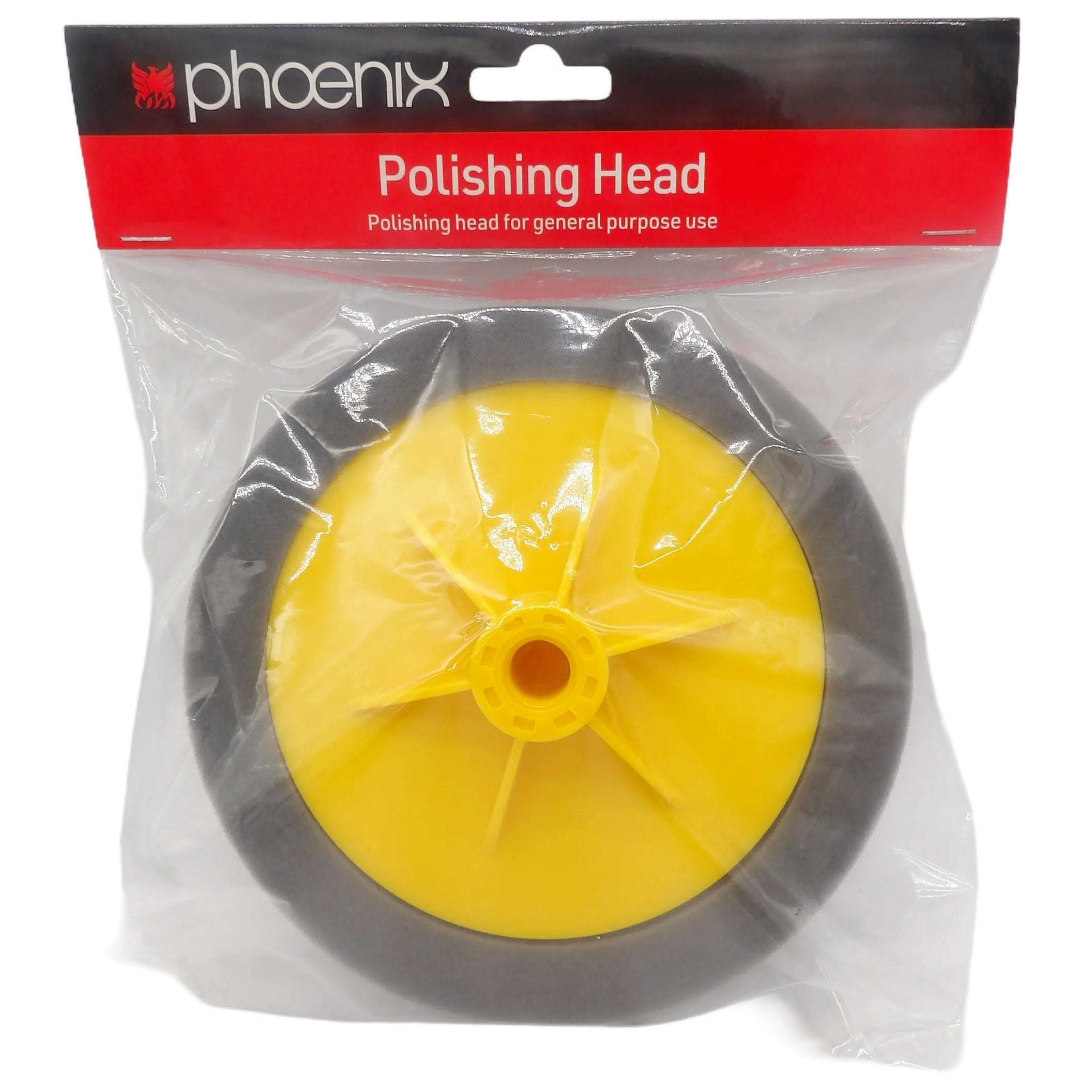 Phoenix Polishing Head Black Foam Fine Finishing Pad 150mm x 50mm M14 ...