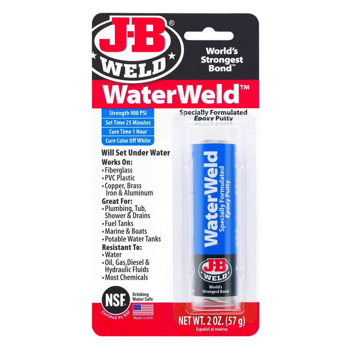 JB-Weld PLASTICWELD Epoxy Putty Sticks, 8237