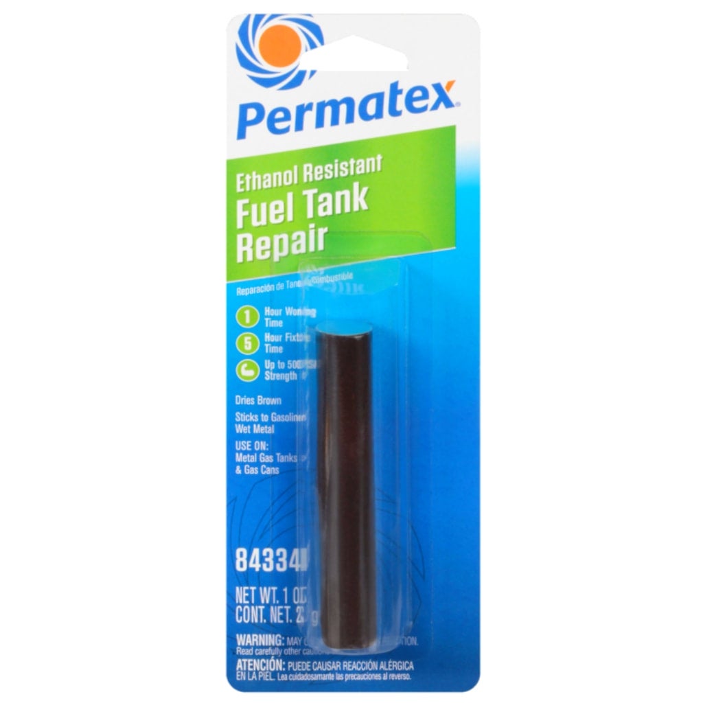 Permatex Metal Fuel Tank Repair Epoxy Putty Stick Ethanol Resistant